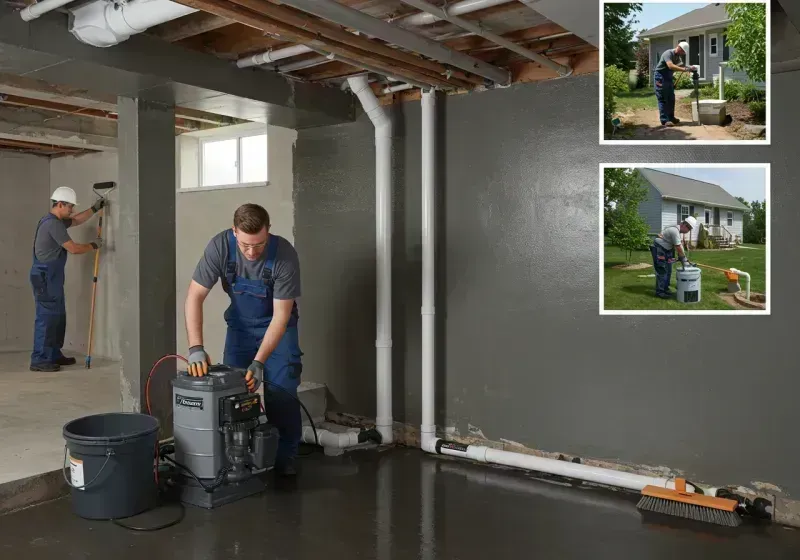 Basement Waterproofing and Flood Prevention process in Estelle, LA